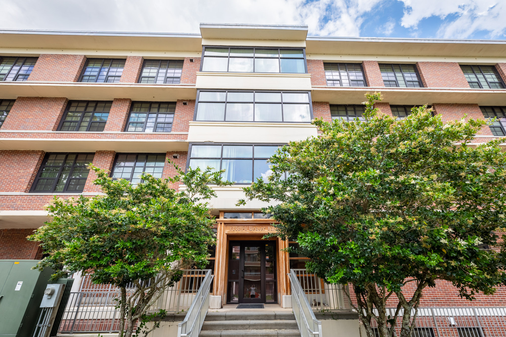 Entrance to Weaver Hall