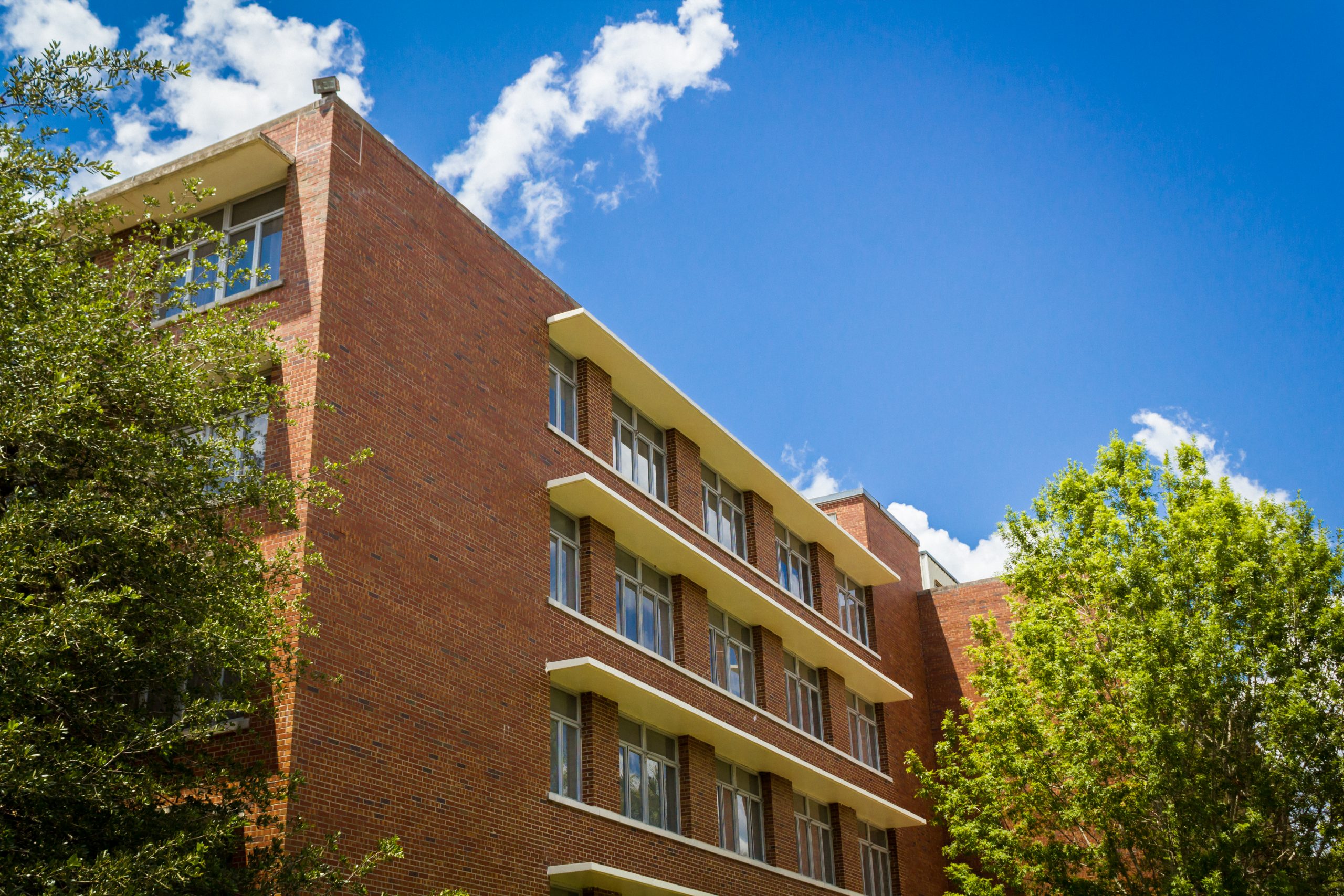 Exterior of East Hall.