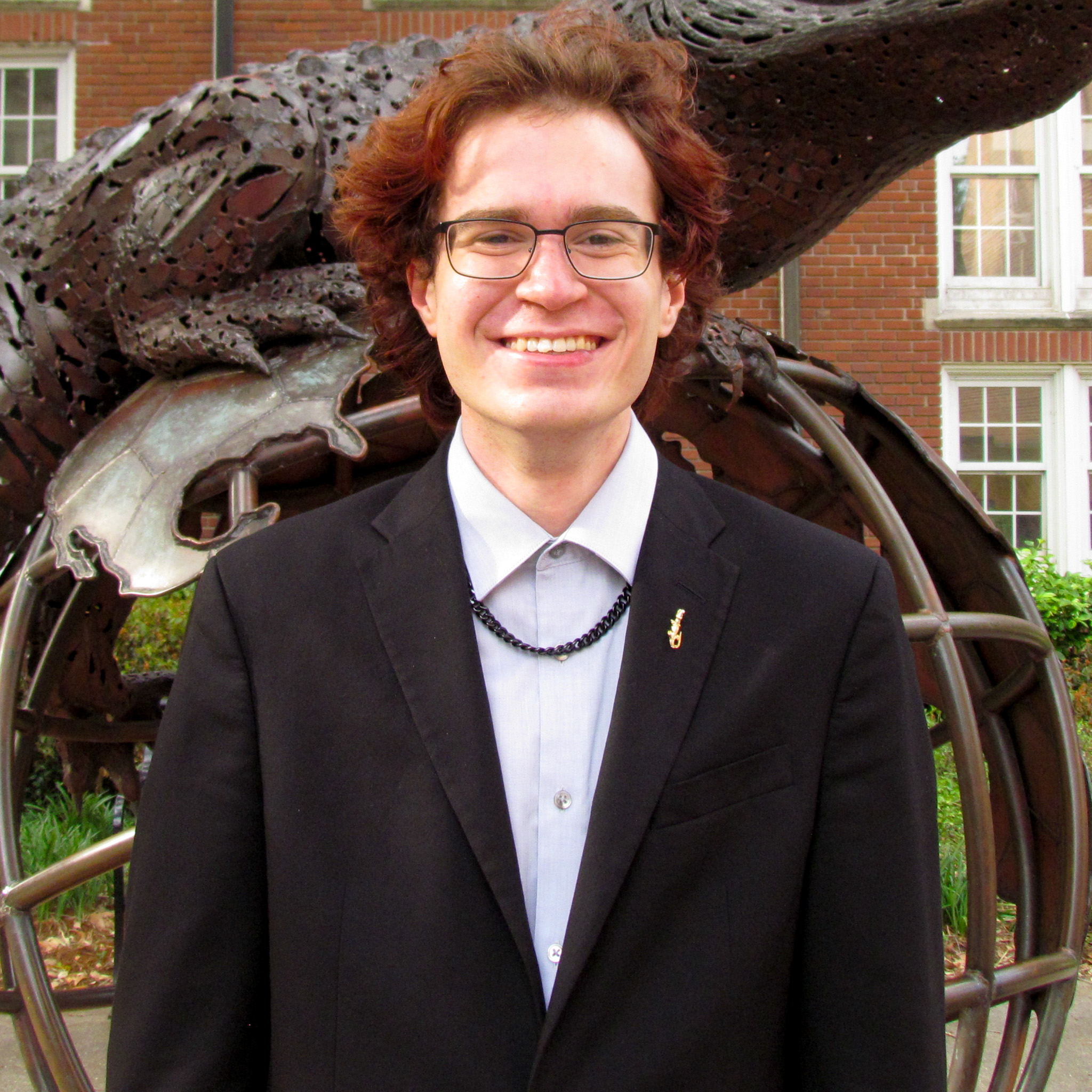 A headshot of IRHA operations manager Lucas Nadeau
